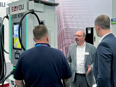 Power2Drive 2025: Erfolgreicher Messeauftritt von E4YOU in München